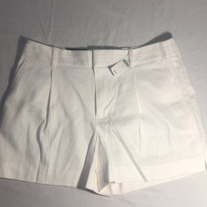 NWT Banana Republic White 3.5” Shorts woman’s sz 6